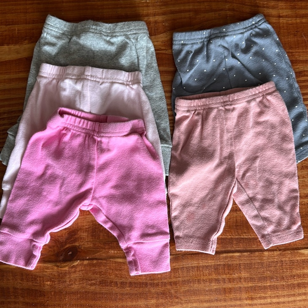 Newborn  Leggings Set -5 pieces